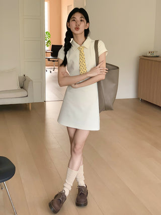 college tie skirt