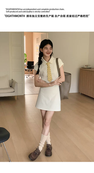 college tie skirt