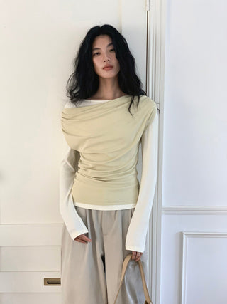 long peplum top