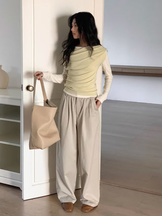 long peplum top