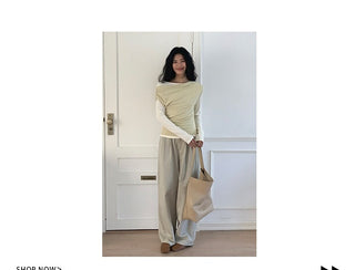 long peplum top
