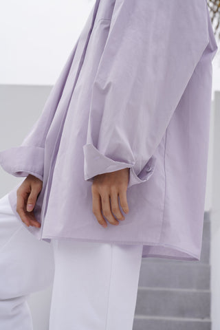 light blue shirt