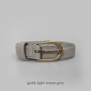 #LENTO. (Over 200,000 sold) Classic Belt (silver/gold)