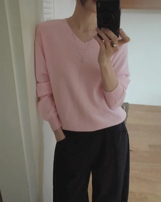 (100% cashmere) 2 types of cashmere knit