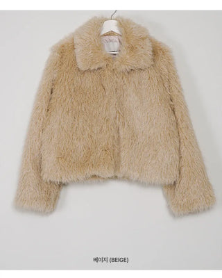 [December Limited SALE] Extra Warm Fur Jacket with Pockets to Reduce Shedding