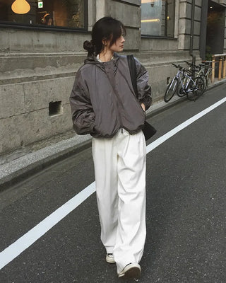 Hooded mountain parka