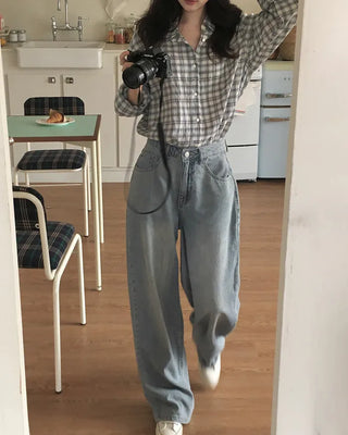 Summer check shirt