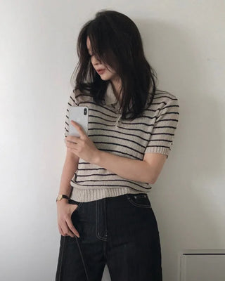 [3 colors] Summer Color Knit
