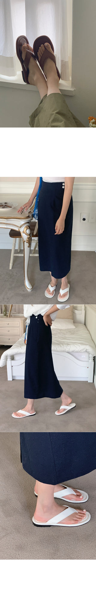 Cherry slippers