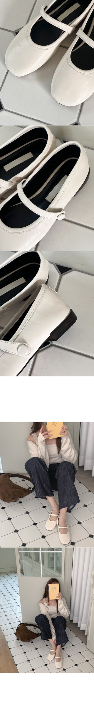Mary Jane flat shoes