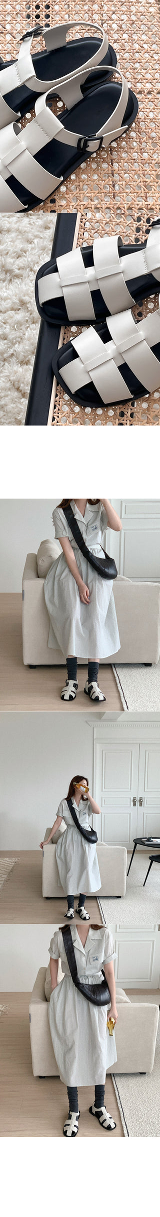 Strap sandals