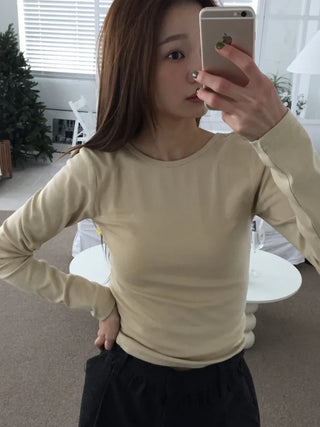 Delicate fit slim crop t-shirt