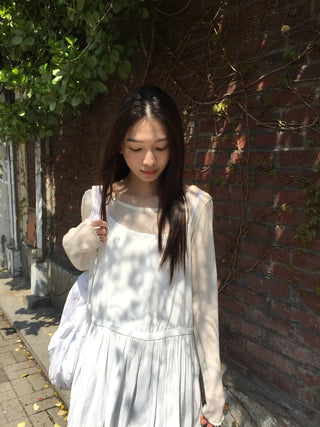 See-through Delicate Ribbed Tee