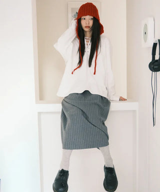 Effortless chic delicate fit hoodie