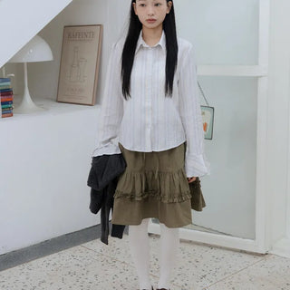 Daily Striped Long Sleeve Shirt