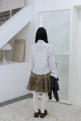 Daily Striped Long Sleeve Shirt
