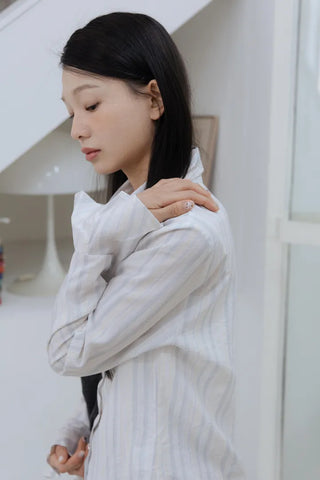 Daily Striped Long Sleeve Shirt