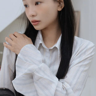 Daily Striped Long Sleeve Shirt