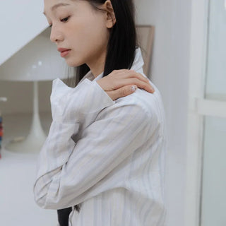 Daily Striped Long Sleeve Shirt
