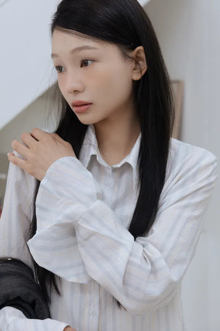 Daily Striped Long Sleeve Shirt