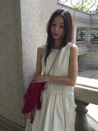 Mini Shirred Dress