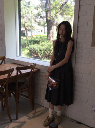 Mini Shirred Dress