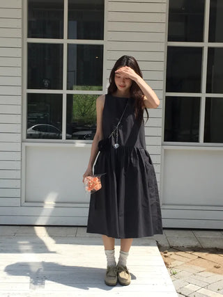 Mini Shirred Dress