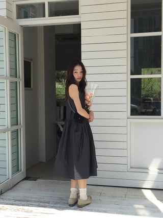 Mini Shirred Dress