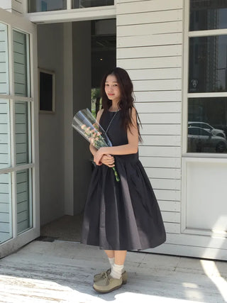 Mini Shirred Dress