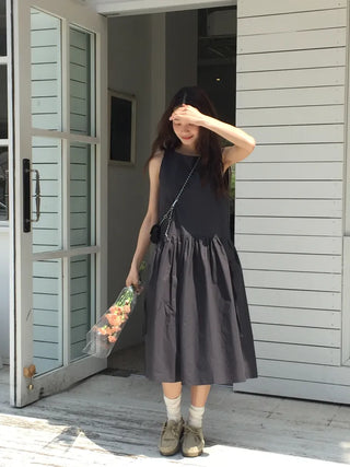 Mini Shirred Dress