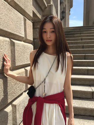 Mini Shirred Dress