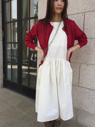 Mini Shirred Dress