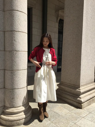 Mini Shirred Dress