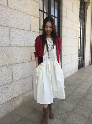 Mini Shirred Dress