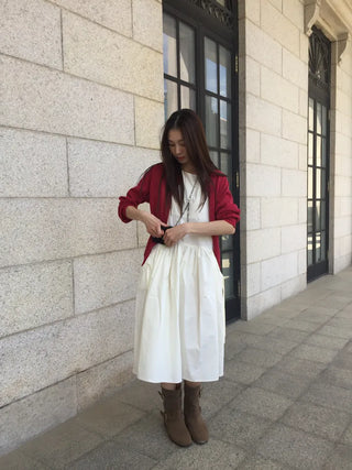 Mini Shirred Dress