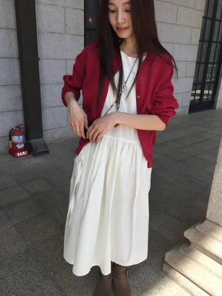 Mini Shirred Dress