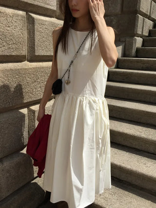 Mini Shirred Dress