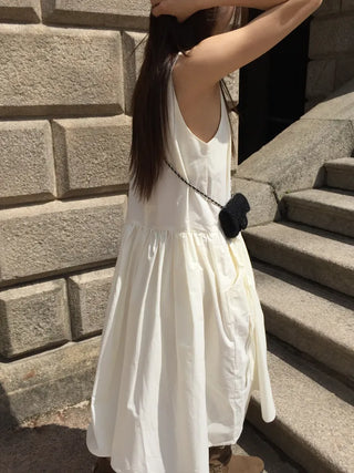 Mini Shirred Dress