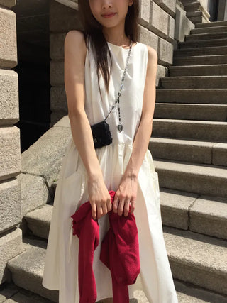 Mini Shirred Dress
