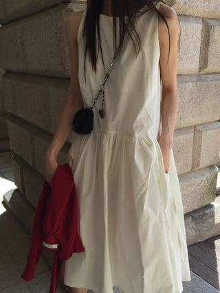 Mini Shirred Dress