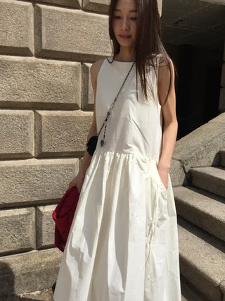 Mini Shirred Dress