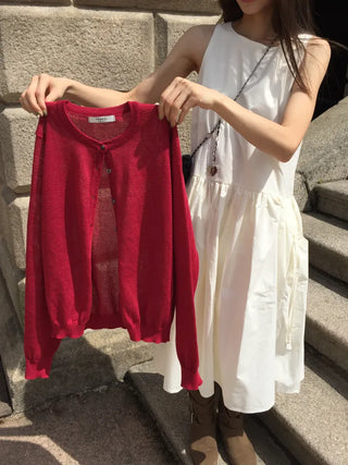Mini Shirred Dress
