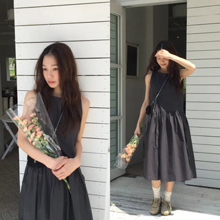 Mini Shirred Dress