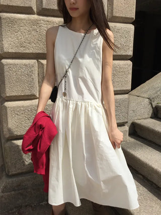 Mini Shirred Dress