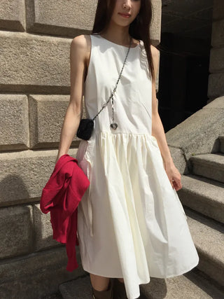 Mini Shirred Dress