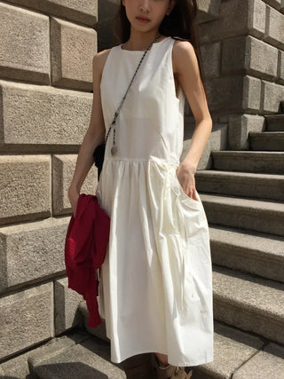 Mini Shirred Dress