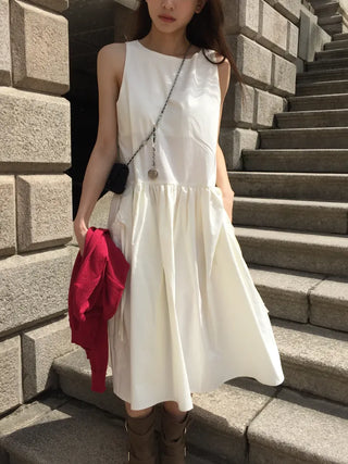 Mini Shirred Dress