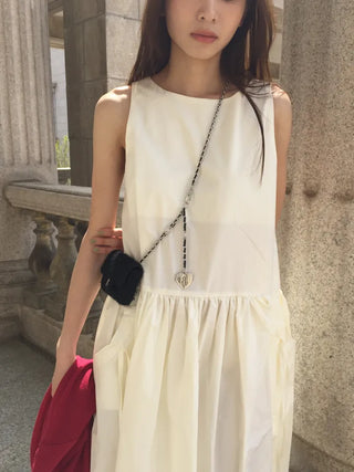 Mini Shirred Dress