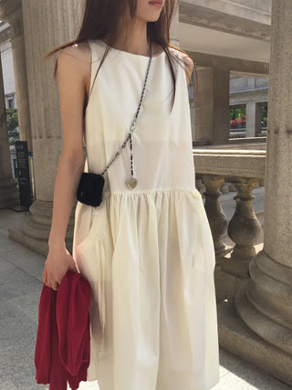 Mini Shirred Dress