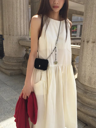 Mini Shirred Dress